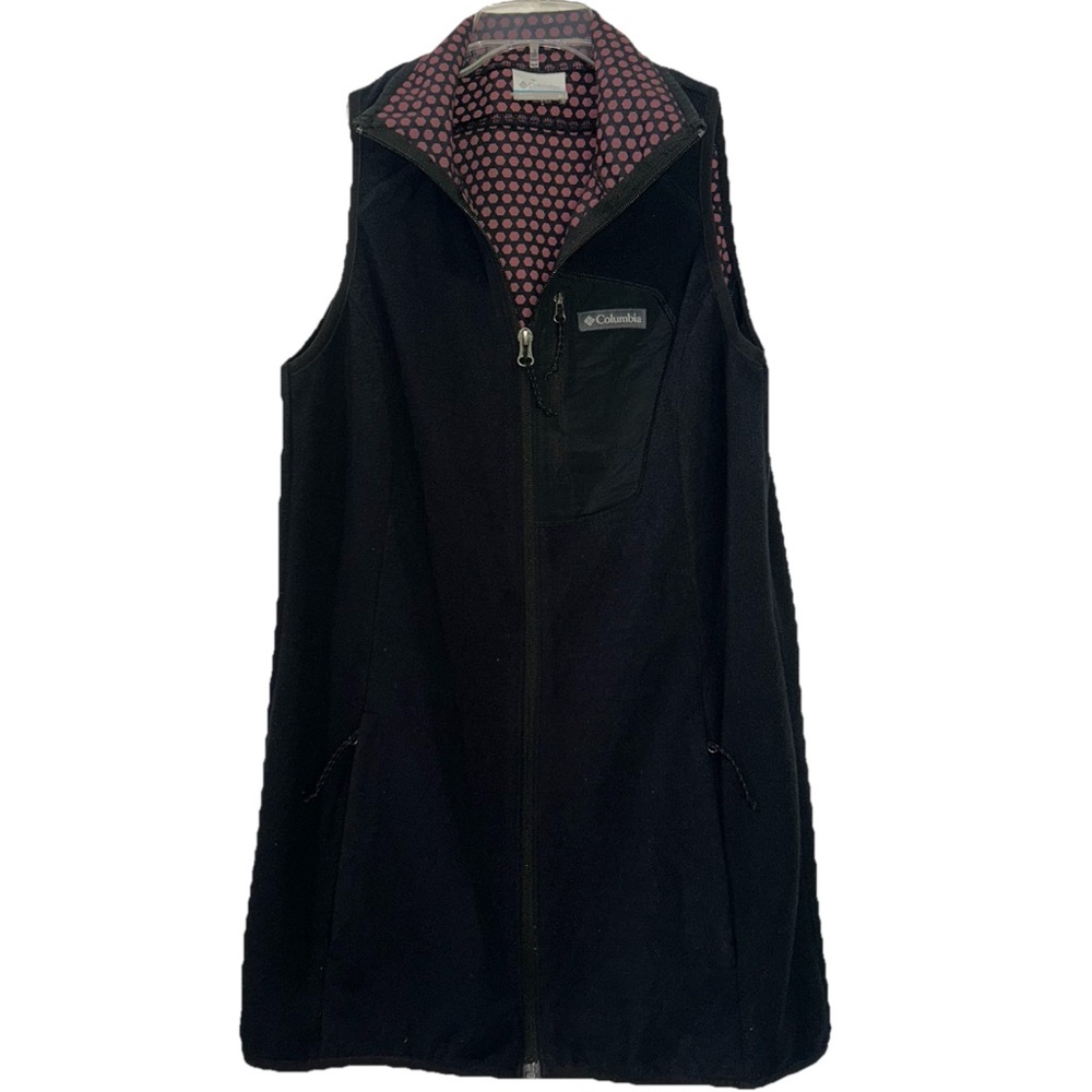 Columbia Black Sleeveless Vest Women’s Medium